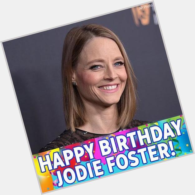 Happy Birthday to Oscar-winning actress Jodie Foster! 