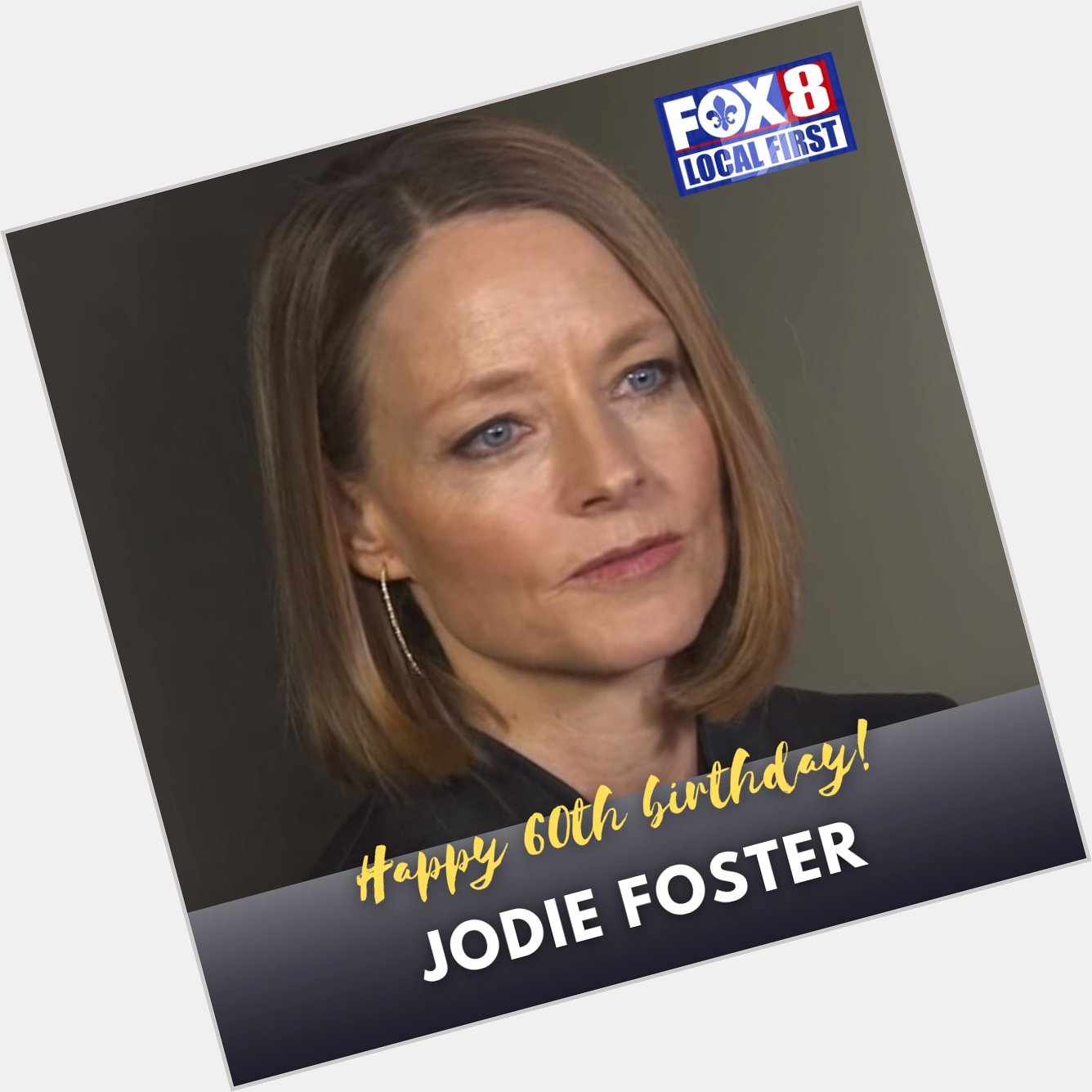 Happy birthday to Jodie Foster, who turned 60 today! 