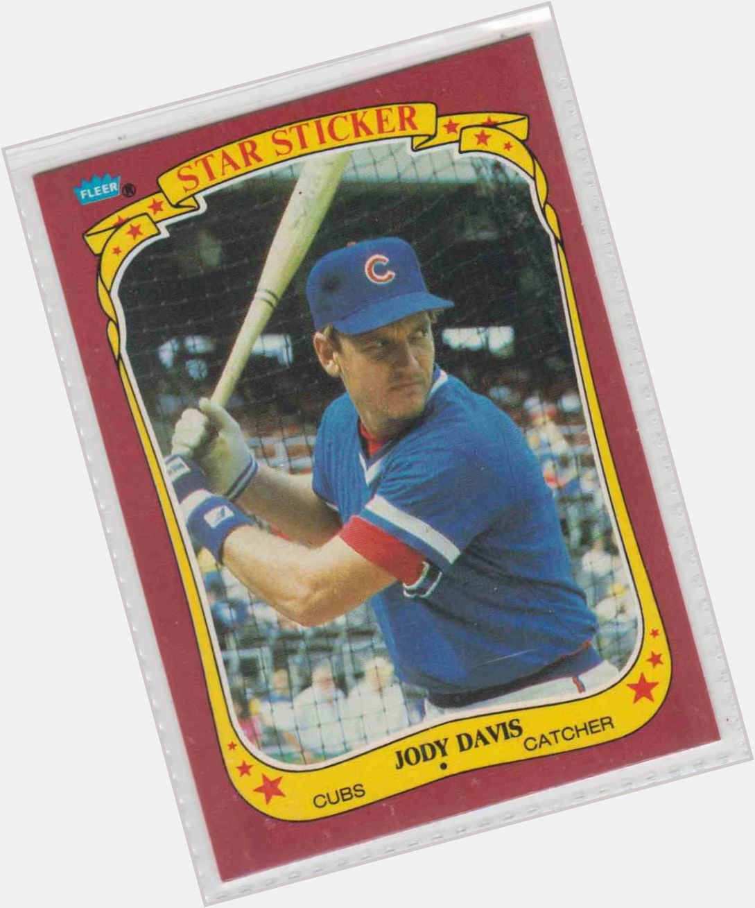 Happy \80s Birthday to Jody, Jody Davis, King of Wrigley Field. 