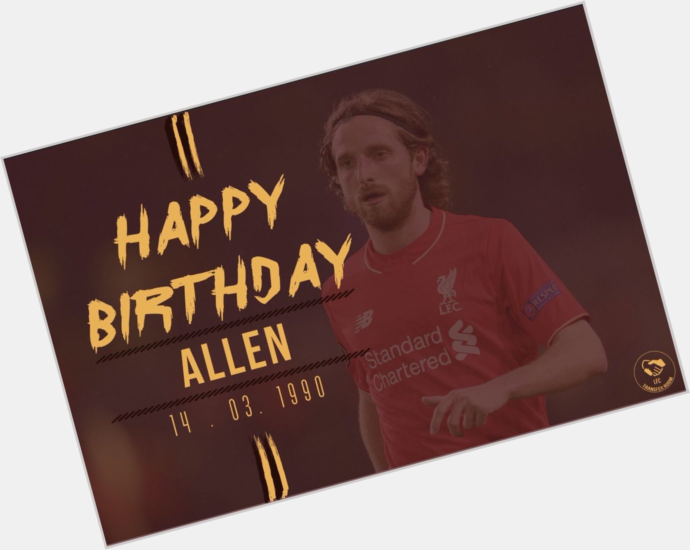 Happy Birthday to our beloved Welsh Pirlo & former Liverpool player Joe Allen! 