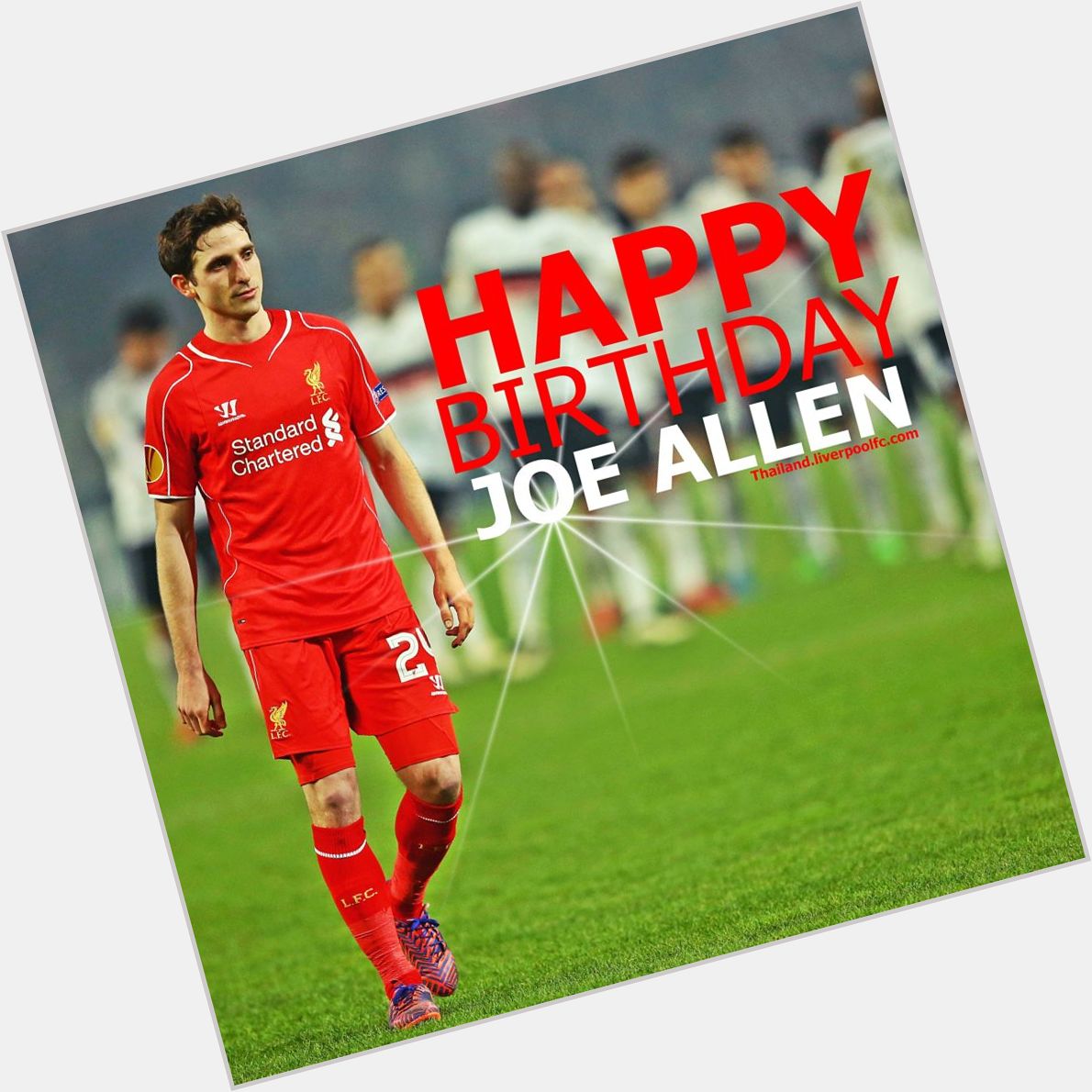 Happy birthday 25 years   Joe Allen 