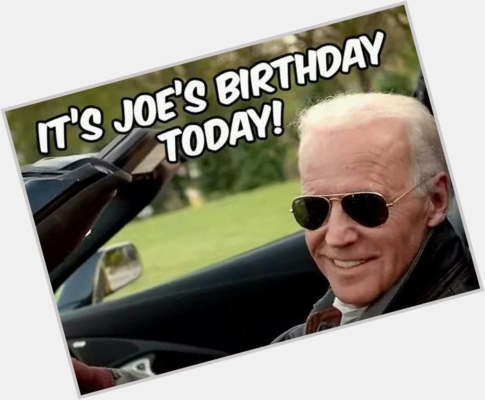 Happy birthday Vice President Joe Biden!! 