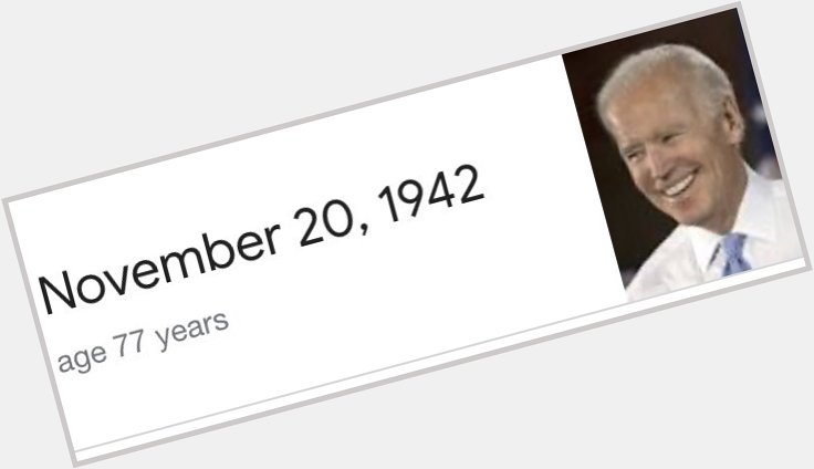 It s proving to be quite a birthday for Joe Biden!
Happy Birthday ! 