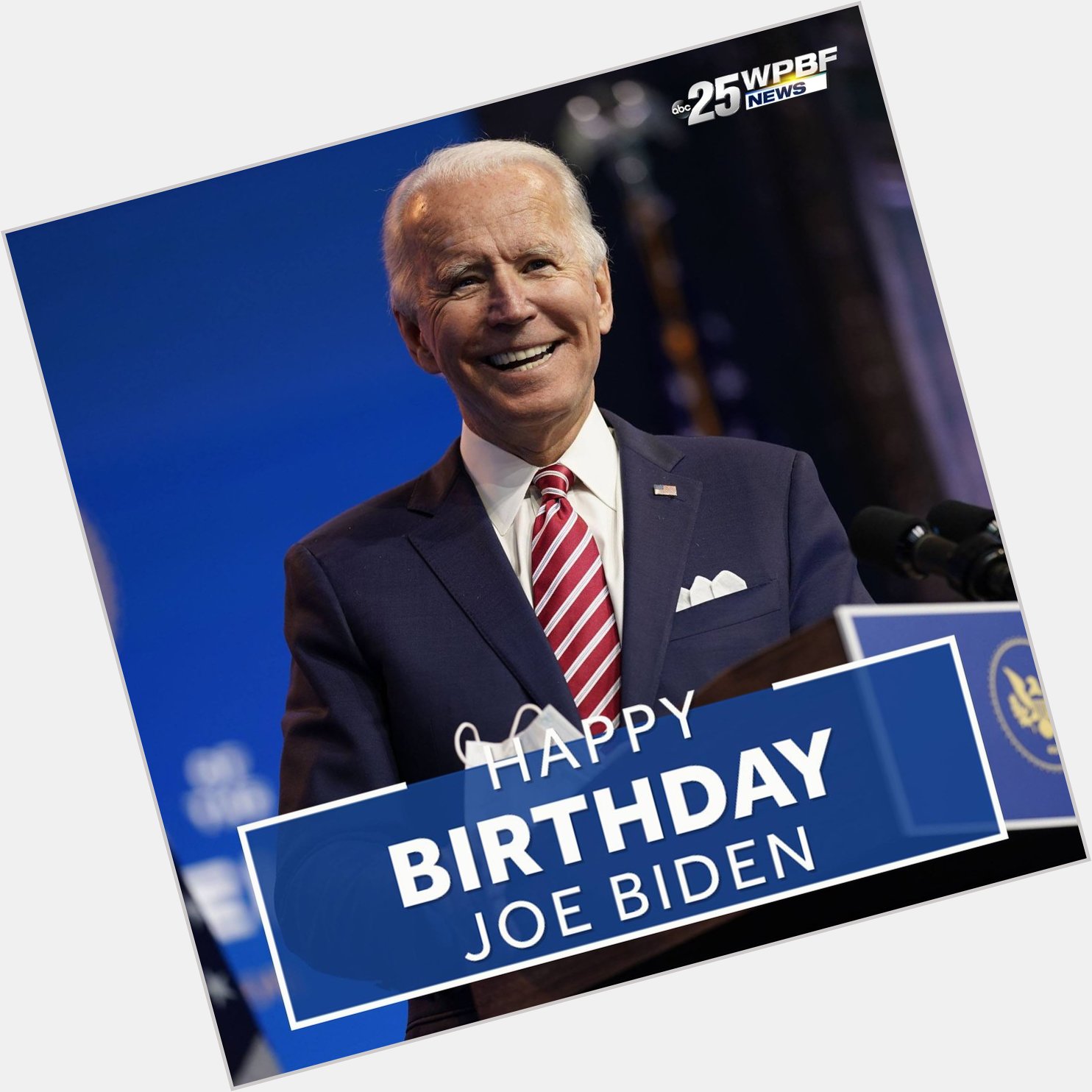  Happy 78th birthday to President-elect Joe Biden! 