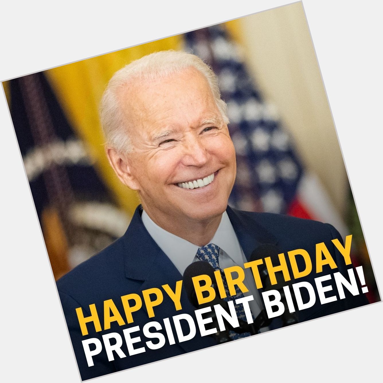  HAPPY BIRTHDAY -- Today is President Joe Biden\s 79th Birthday! 