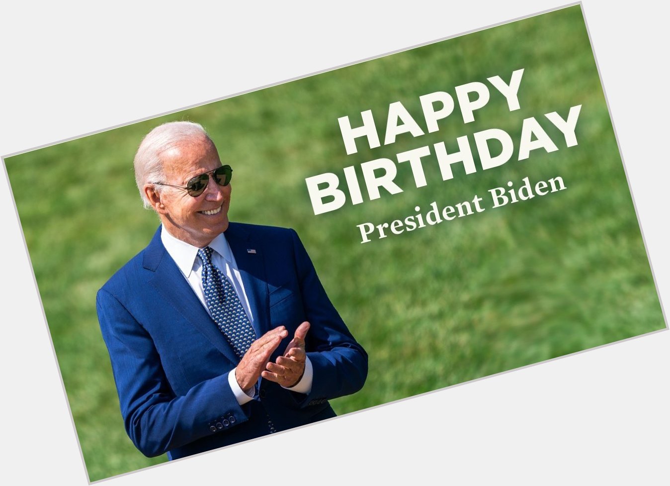 Happy Birthday to Joe Biden, our 46th president, born on this day in 1942.    
