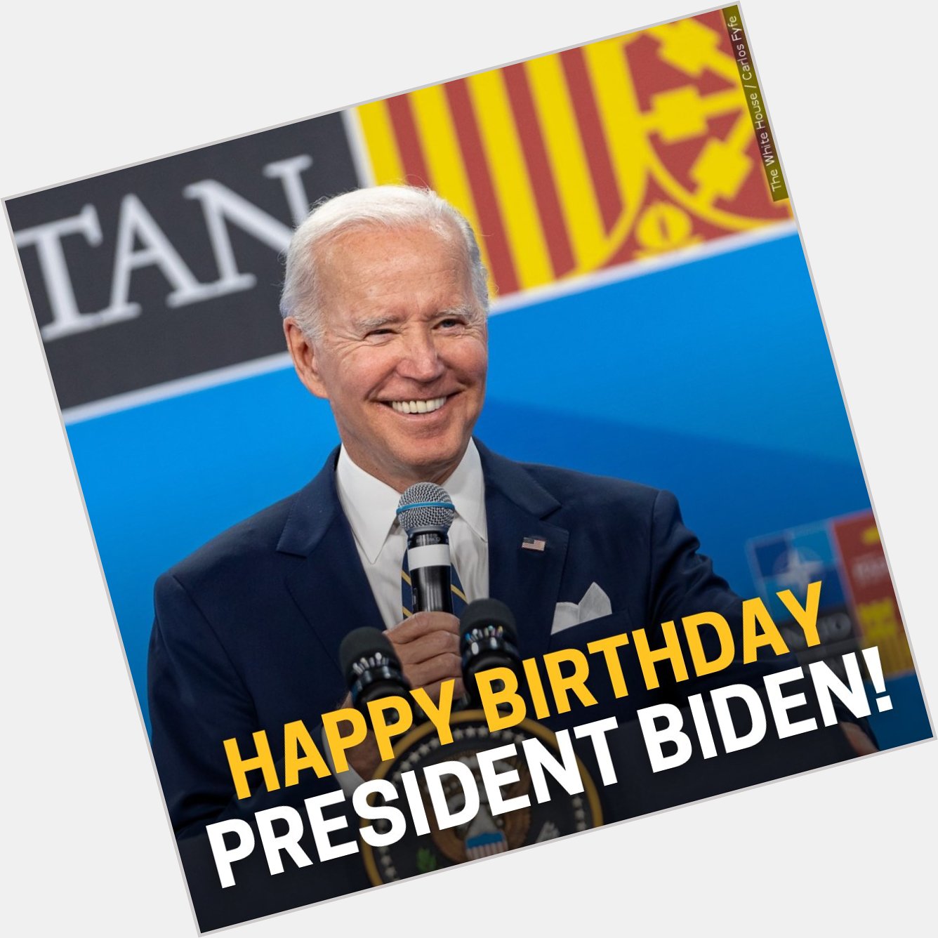 Happy 80th birthday President Joe Biden!

President Biden is the first active to be 80 or older. 