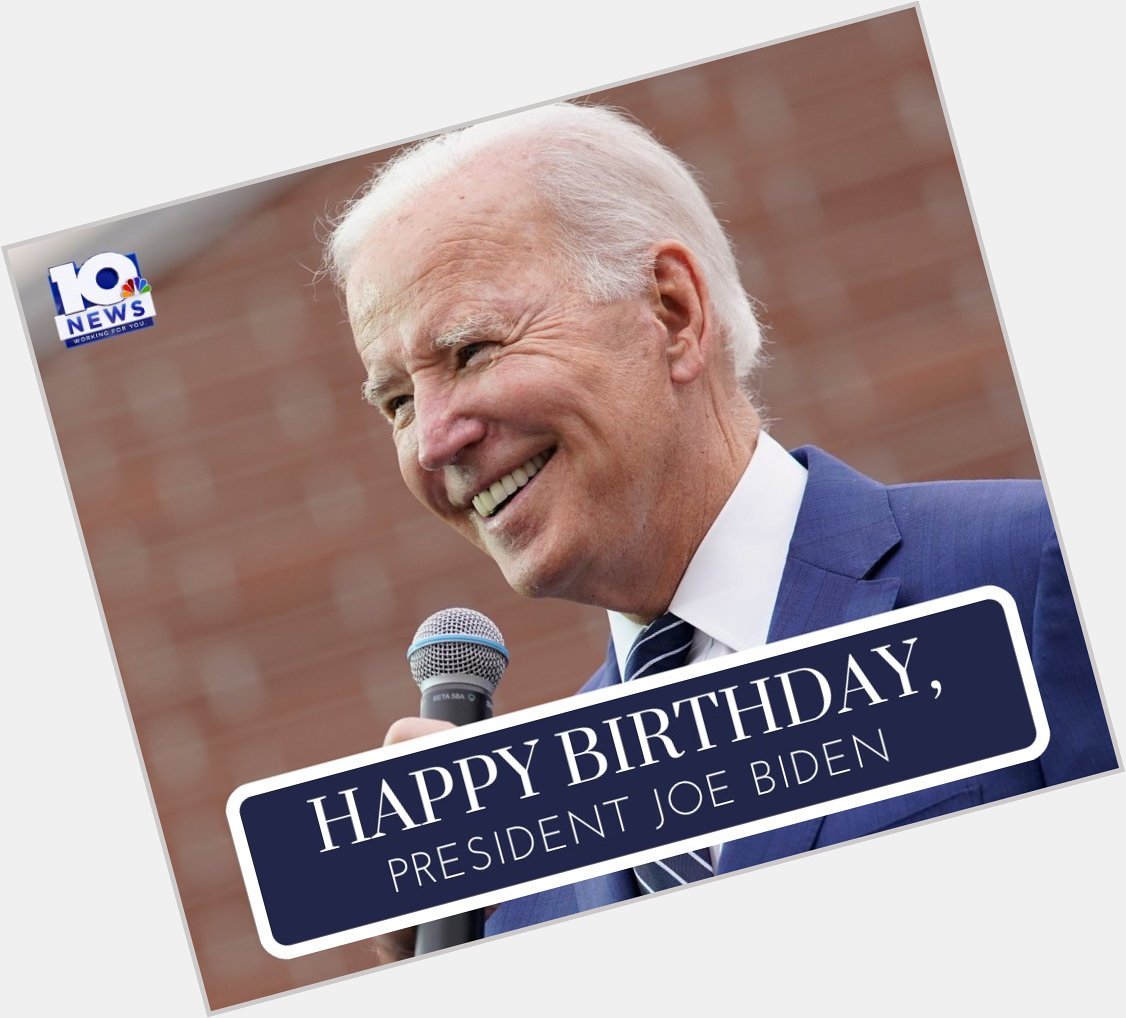 Happy birthday to the 46th president of the United States, Joe Biden! 