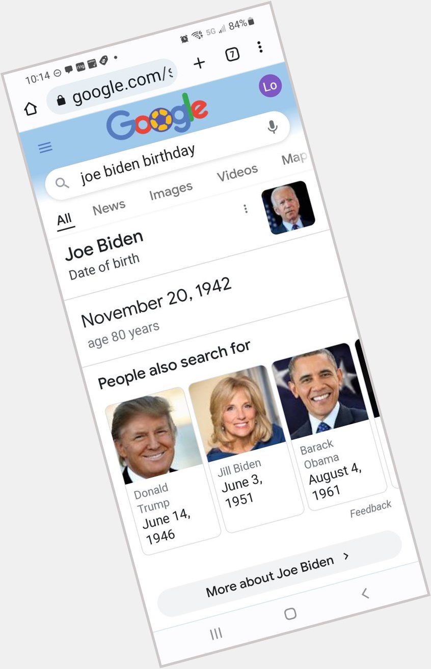 Happy Birthday Joe Biden!    