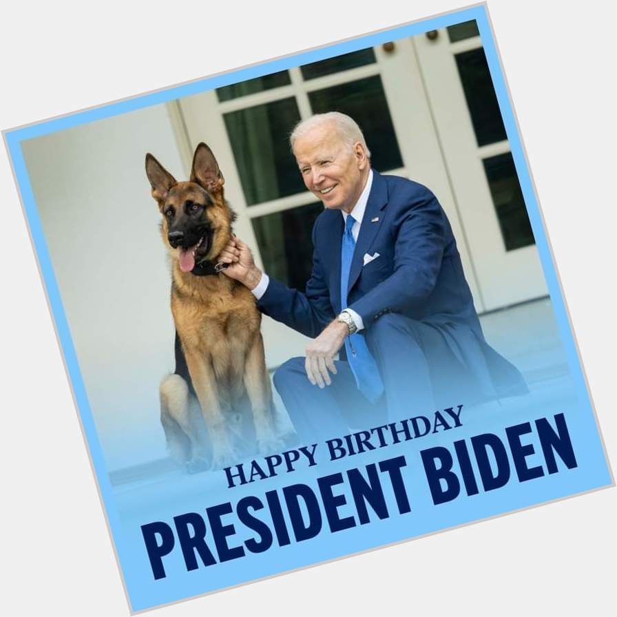 Happy birthday, President Joe Biden! 