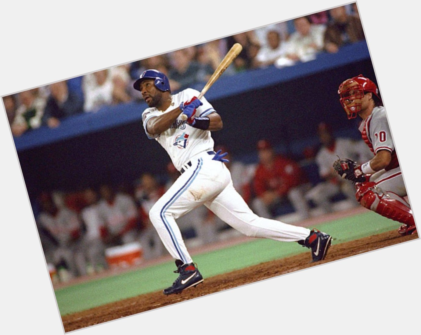 He would like to wish a happy birthday to former great Joe Carter. He turns 58 today. 