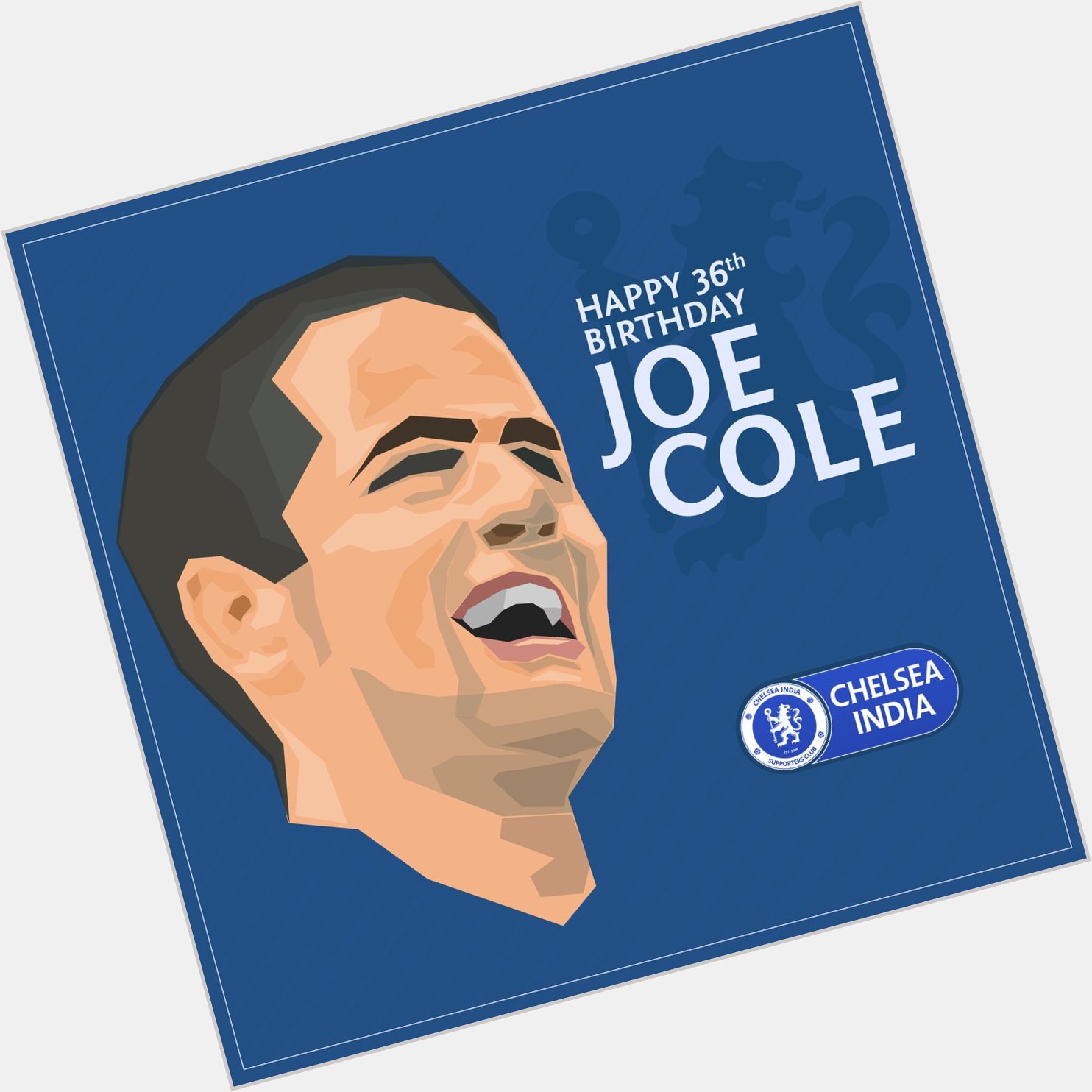 Chelsea India wishes a very Happy Birthday to the man who has won everything in England, Joe Cole! 