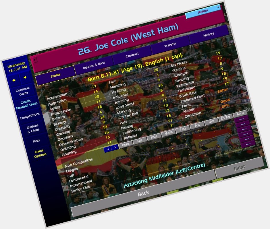 Happy Birthday Joe Cole

A must buy as a wonderkid on Champ Manager 01/02! 