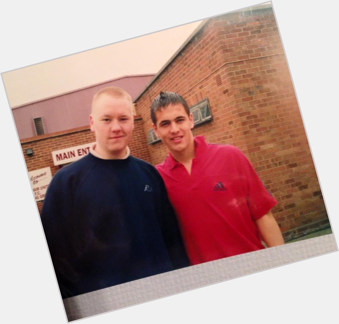 Any excuse to post this of me and Joe Cole from 1999, happy birthday mate    