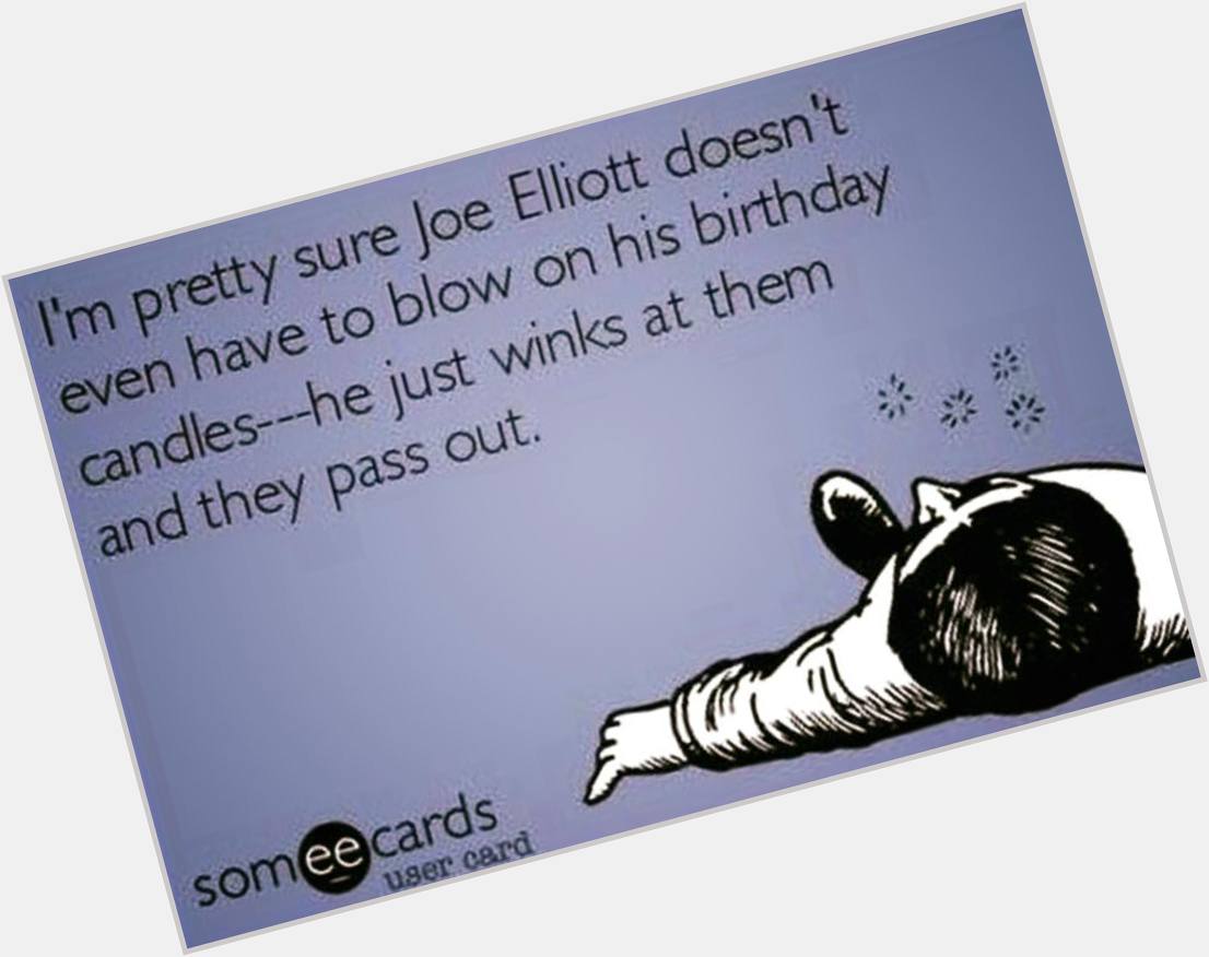My favorite frontman still has it going on. Happy Birthday, Joe Elliott!    