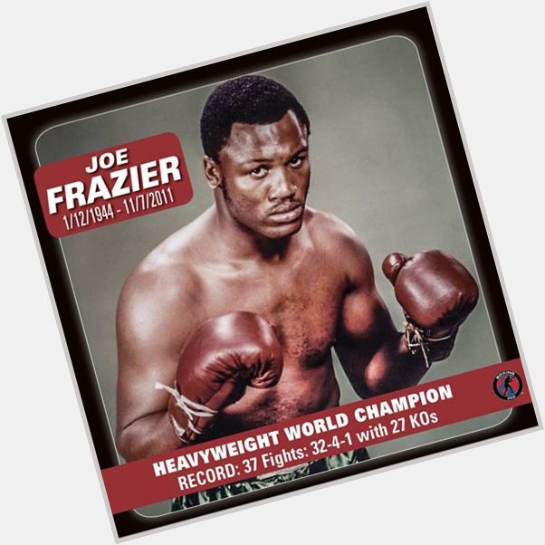 Happy Birthday to Smokin\ Joe Frazier, who would have turned 71 today! 