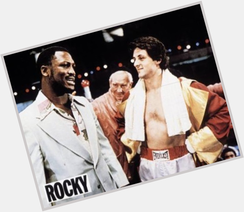 Happy Birthday to Joe Frazier, here with Burgess Meredith and Sylvester Stallone in ROCKY! 