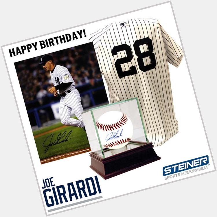 Happy birthday to Manager Joe Girardi. Shop his collection: 