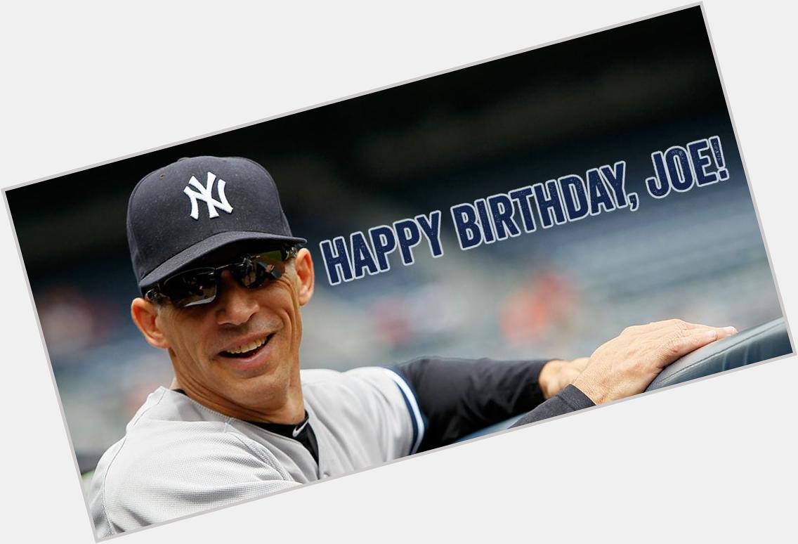  messages: Happy birthday to manager Joe Girardi! 