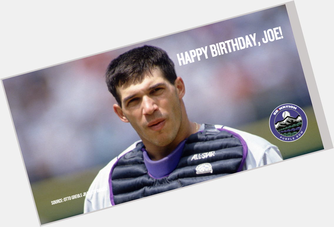 Happy 51st birthday to former C and current Manager Joe Girardi!  