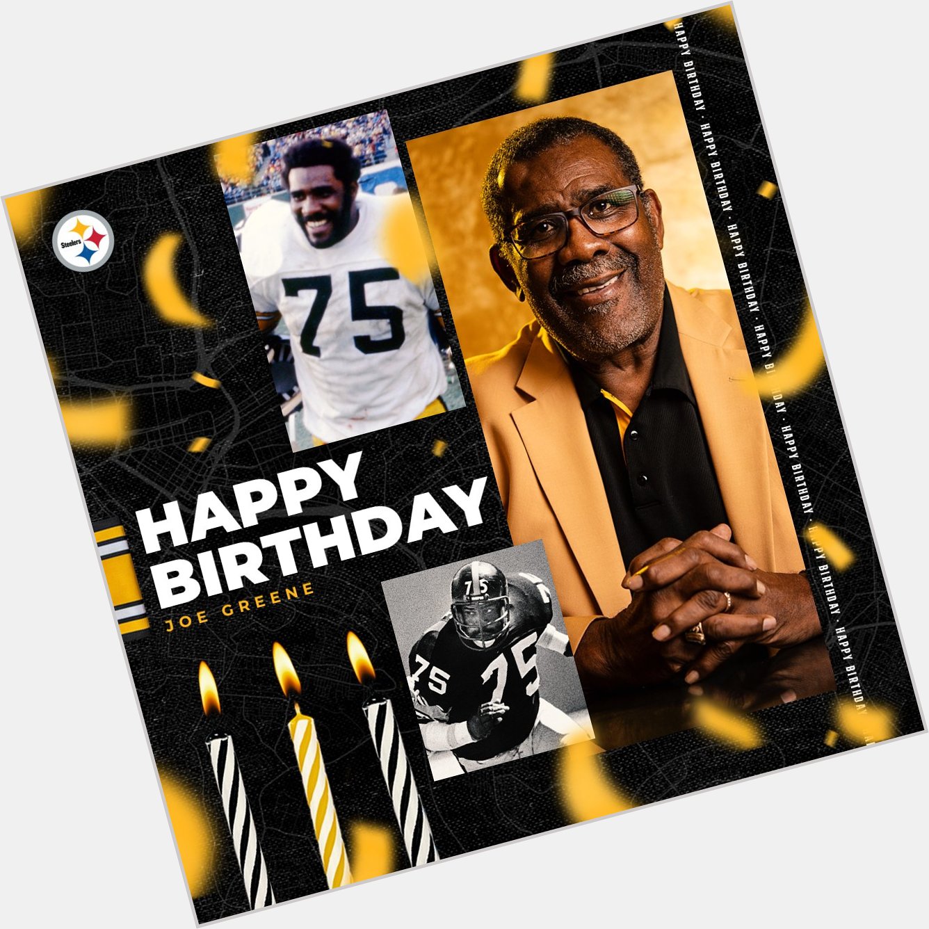 Happy Birthday Joe Greene  