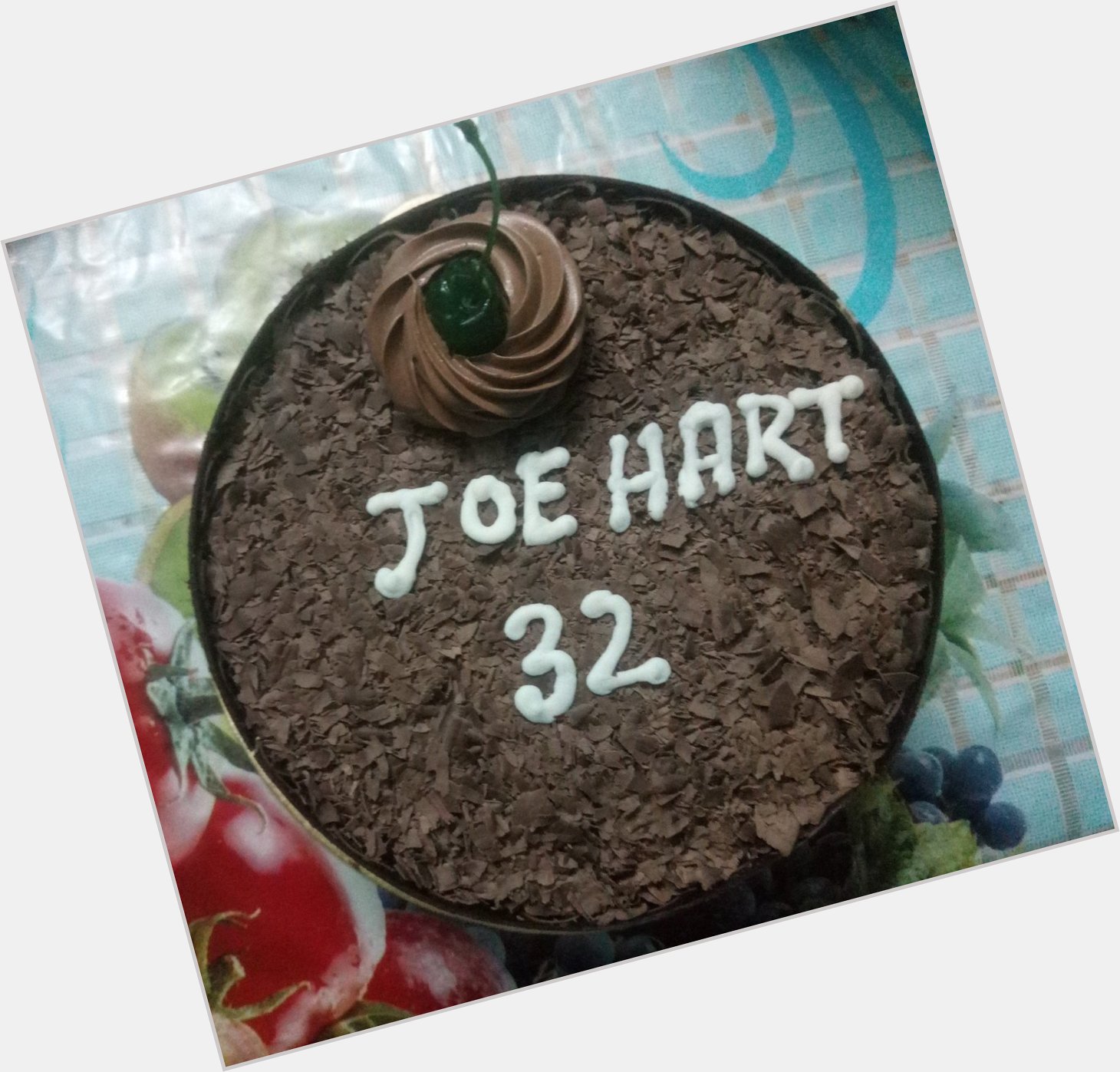  Happy birthday to your goalkeeper \"Joe Hart\"
This little gift is for Joe from me 