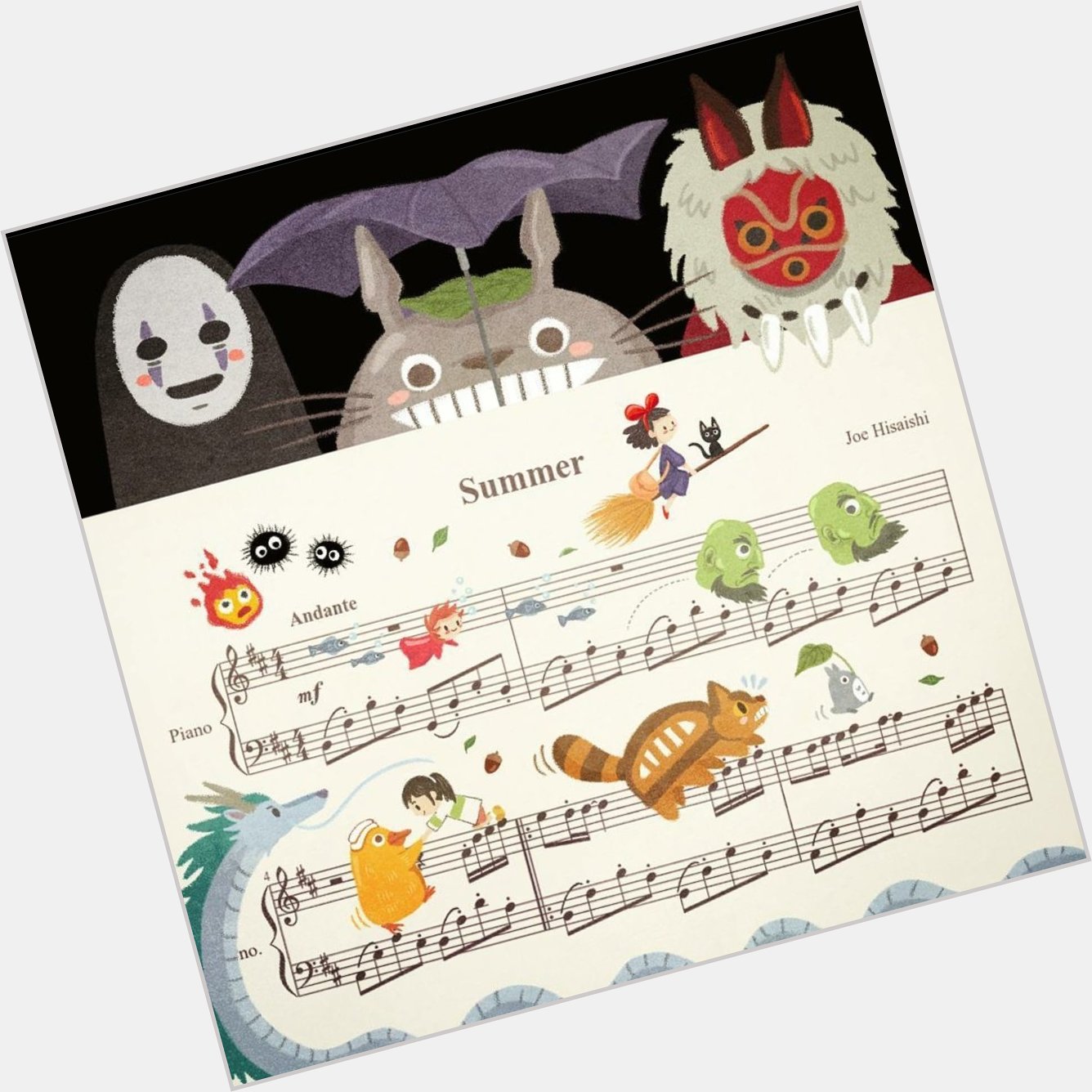 Happy birthday Joe Hisaishi, the composer of Ghibli\s magical music  
