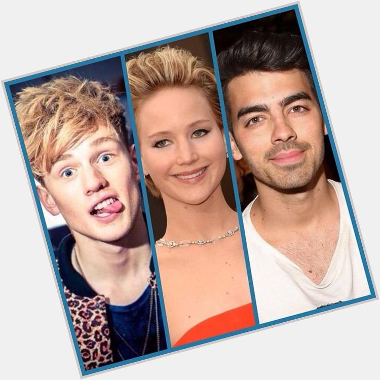 Happy birthday to Tristan Evans from the the vamps, Jennifer Lawrence, and joe Jonas 