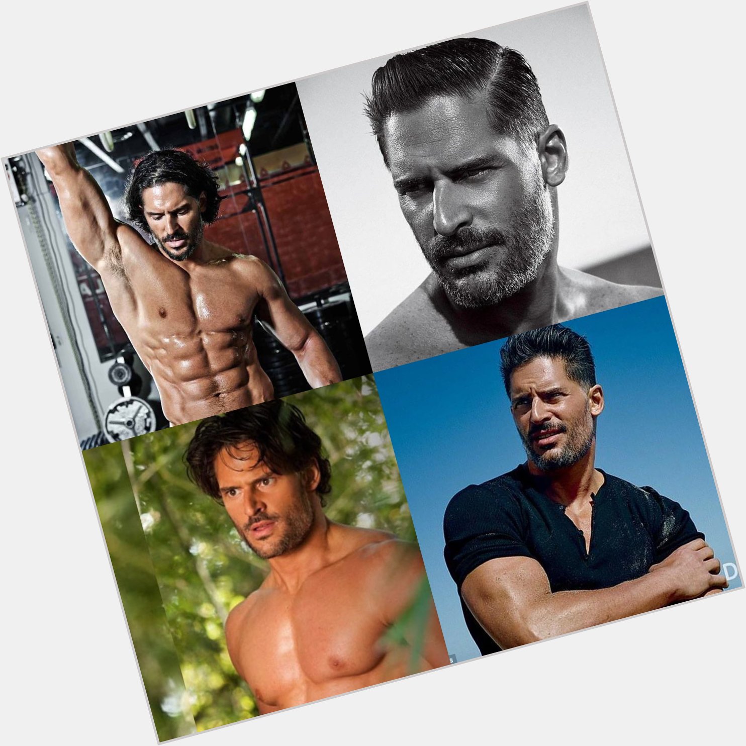 It s Joe Manganiello s birthday today , so here s some pictures of the sex god. Happy Birthday 