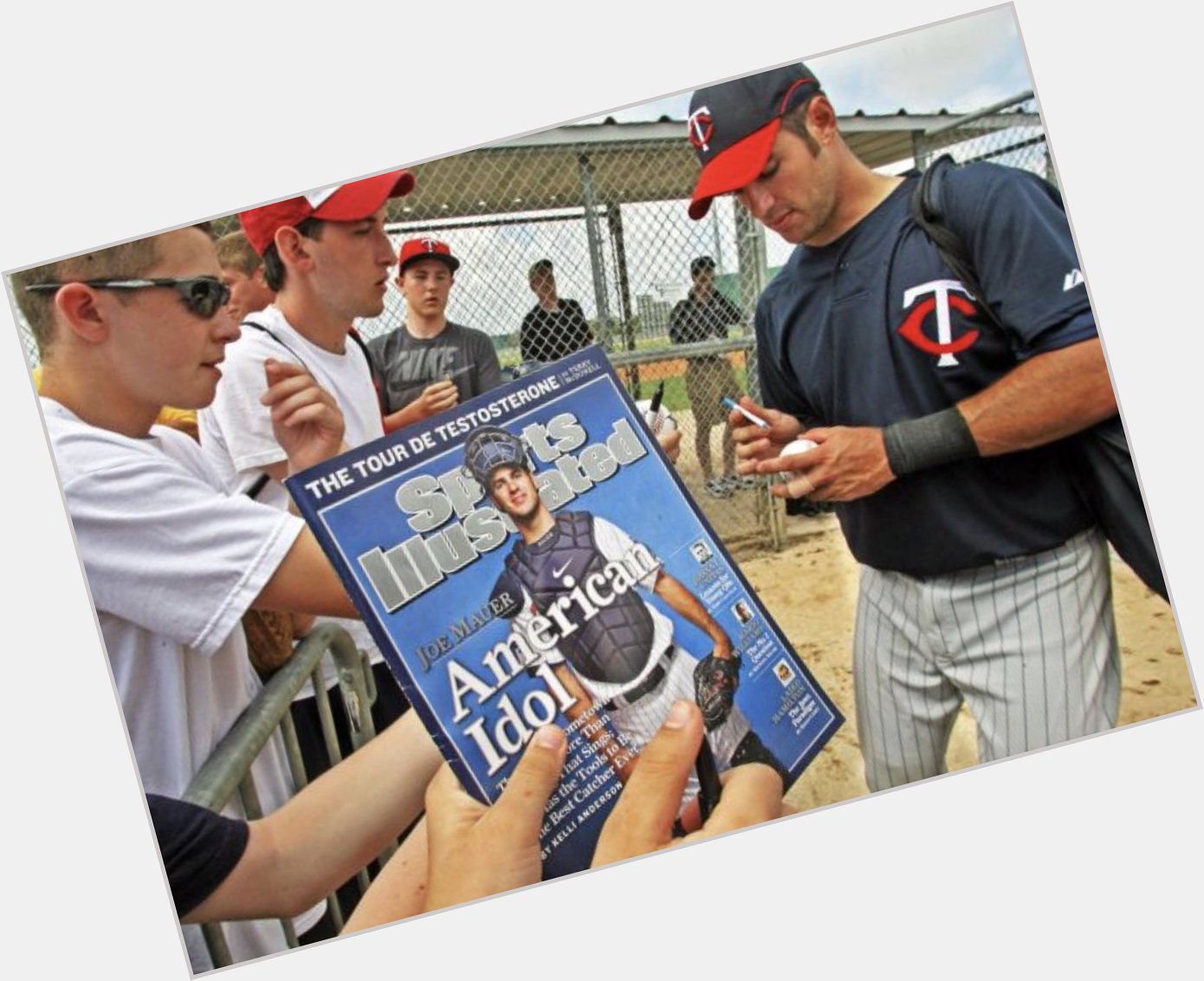 Happy Birthday, Joe Mauer! You re still my favorite Twin. From one twin to another 