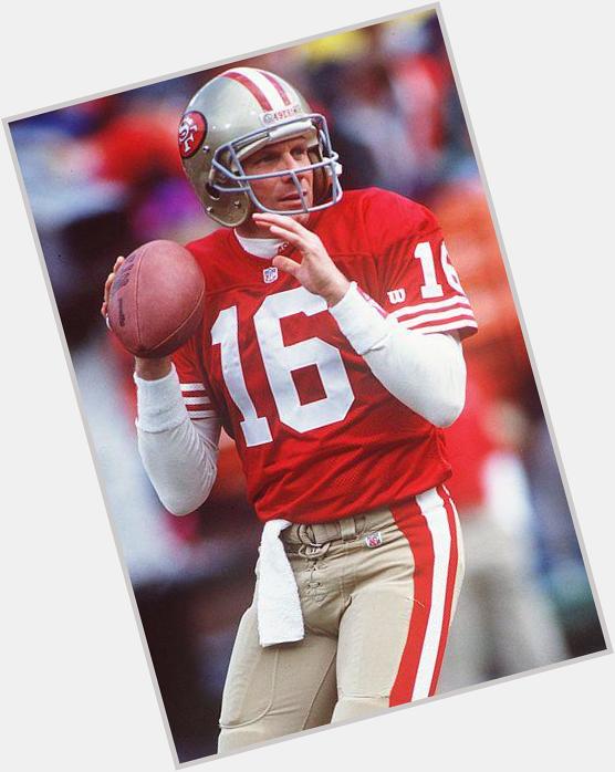 Happy birthday to Joe Montana. The four-time Super Bowl champ turns 59 today. 