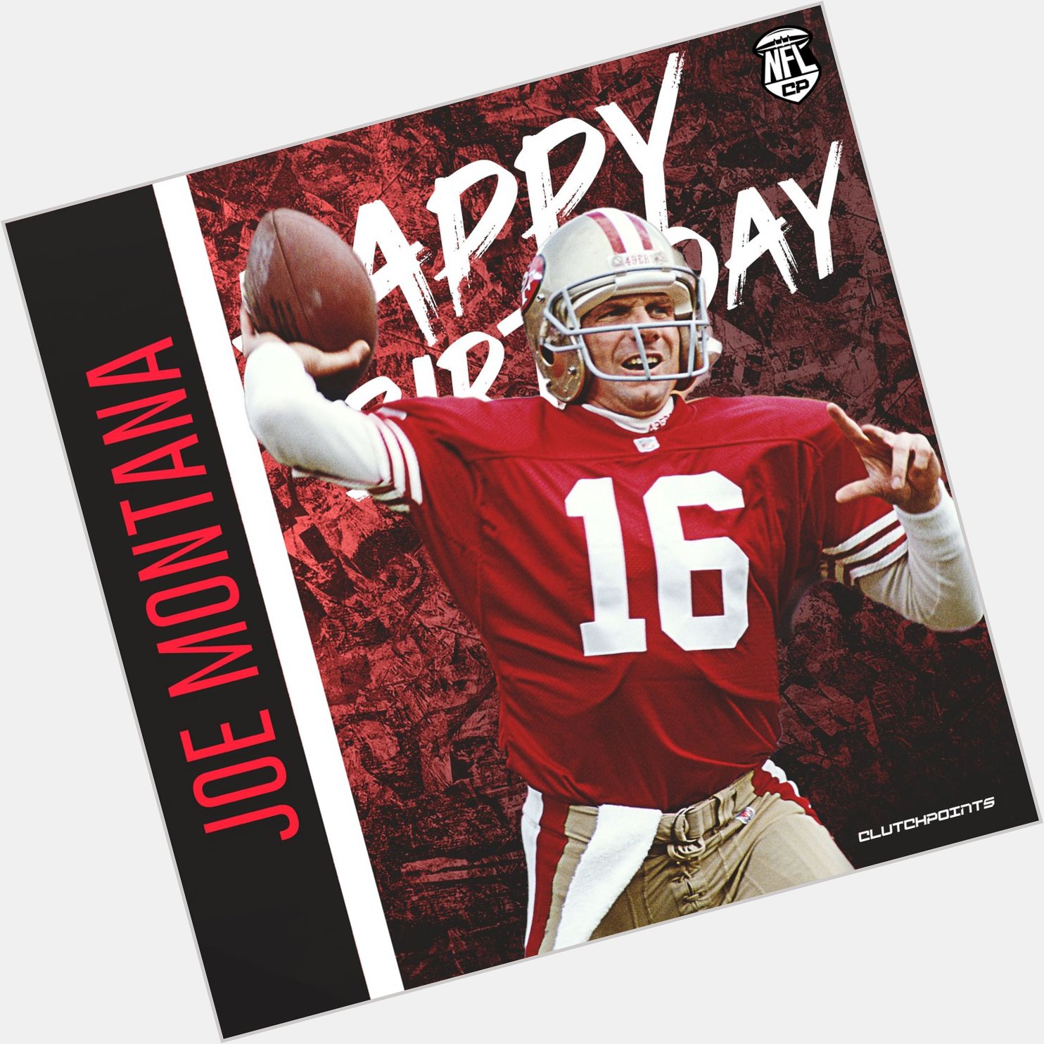 NFL fans, let\s all greet one of the GOAT QBs in Joe Montana a happy birthday!  