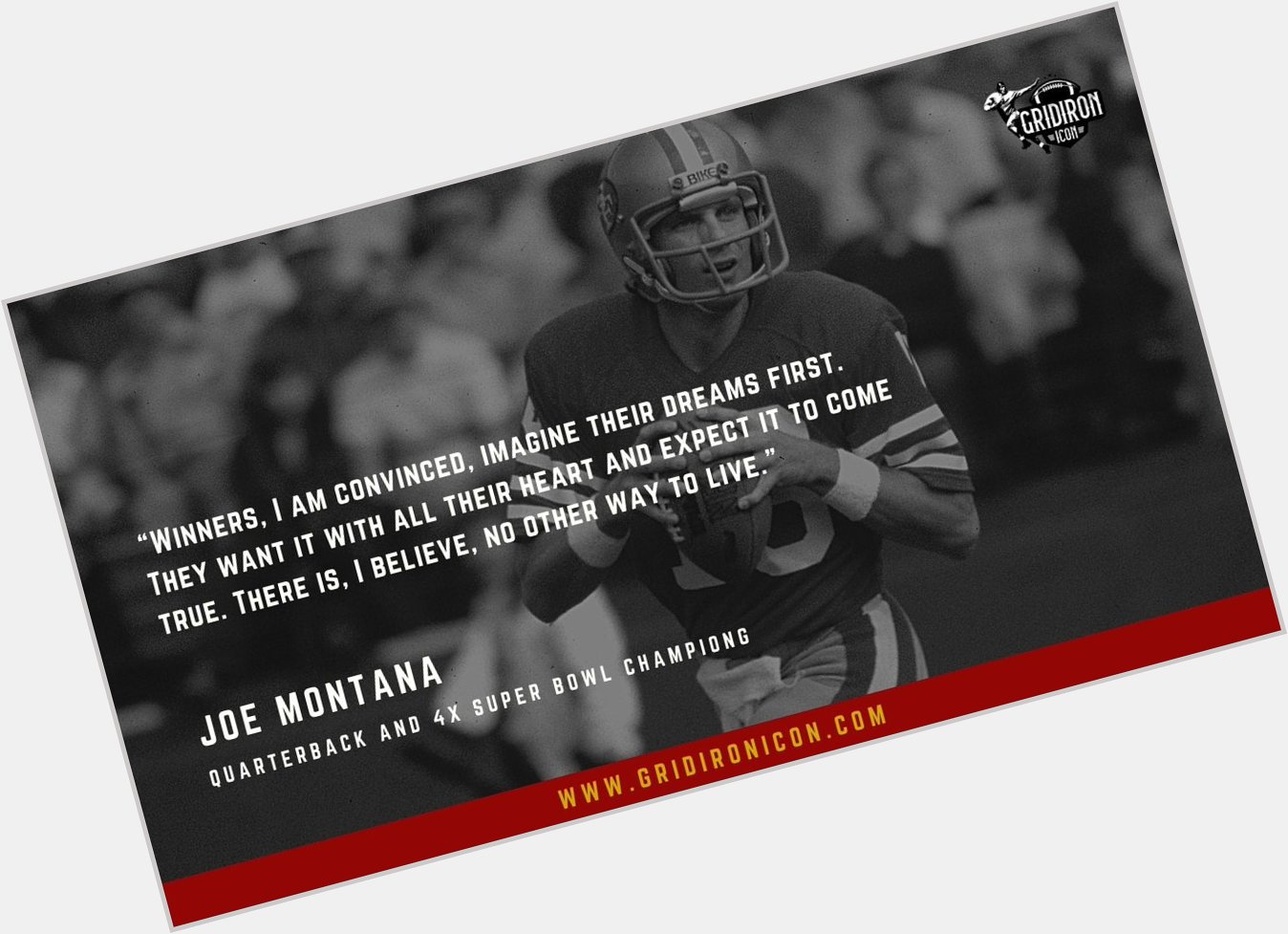Happy Birthday to the All Time Great, Joe Montana! Icon.  