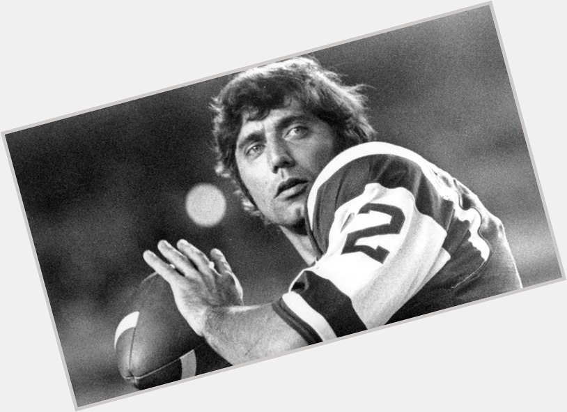 Happy BDay to our lifetime member and Hall of Famer Joe Namath! 