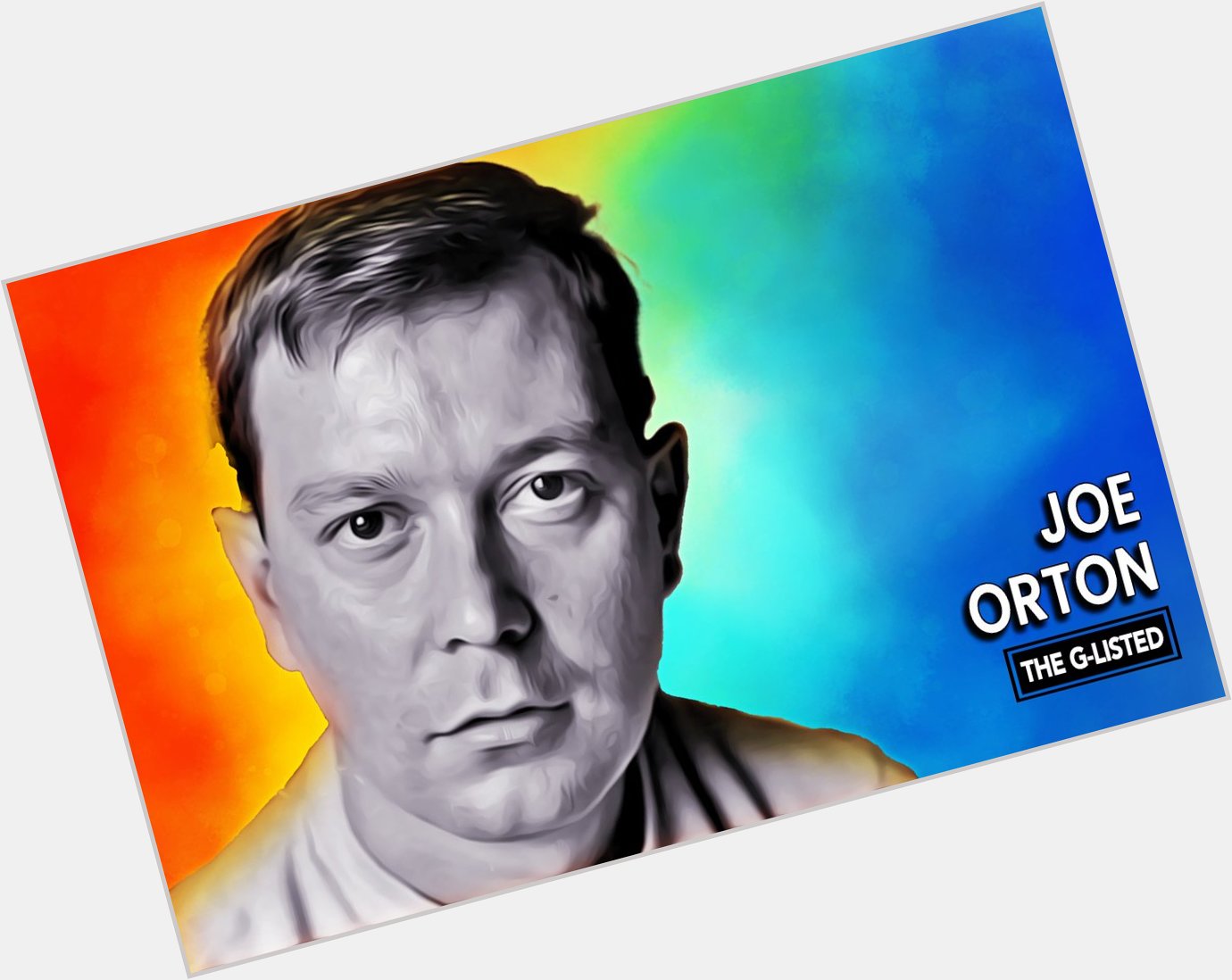 Happy birthday to English playwright Joe Orton!! 