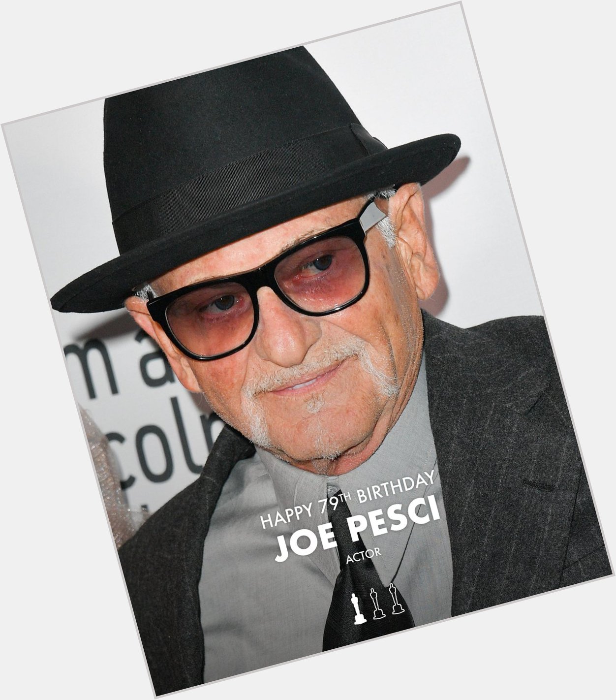 Happy 79th Birthday to Joe Pesci.    