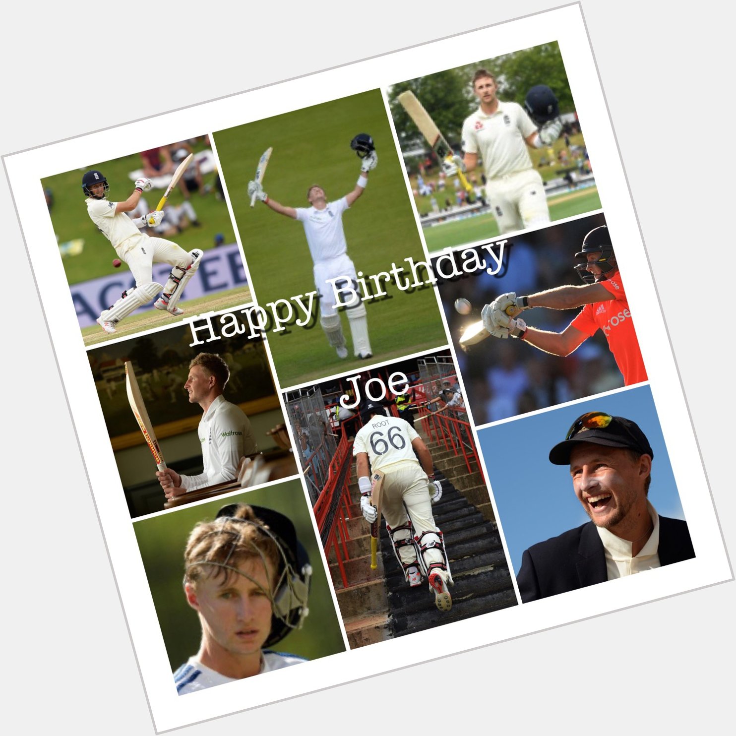 Happy 29th birthday to England captain Joe Root. Thanks got all the snaps, keep em coming! 