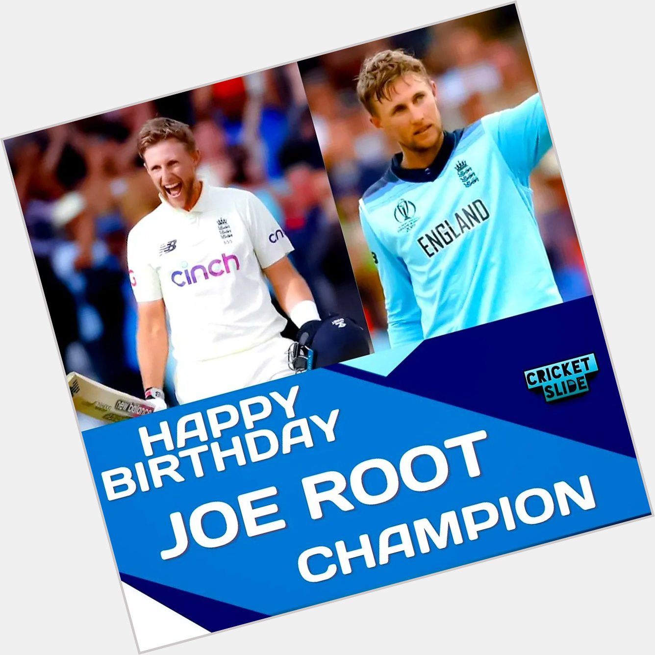 Happy Birthday Joe Root                 