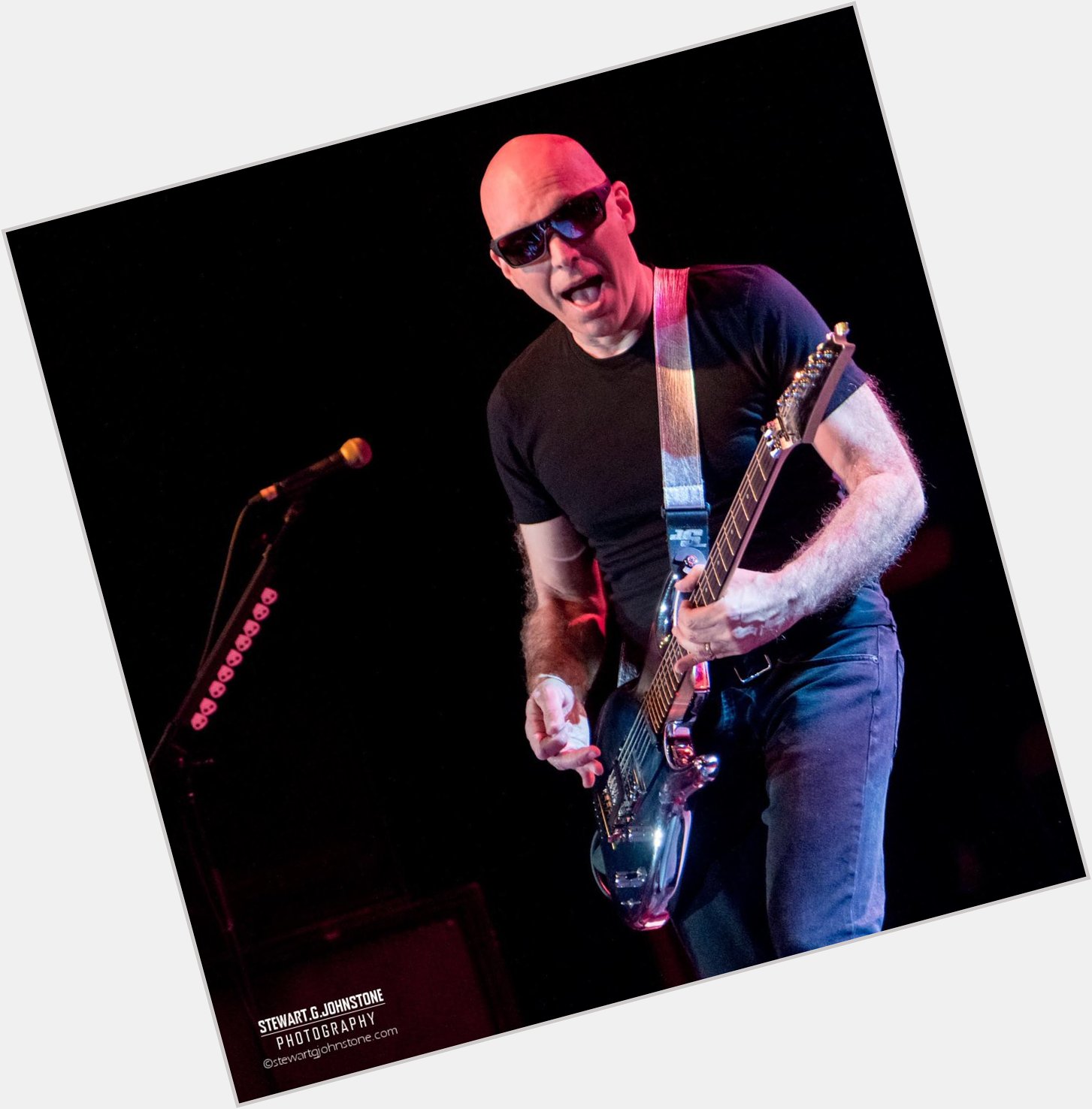 A very happy Birthday to Mr. Joe Satriani. Image from last years Vancouver show. Photo:  