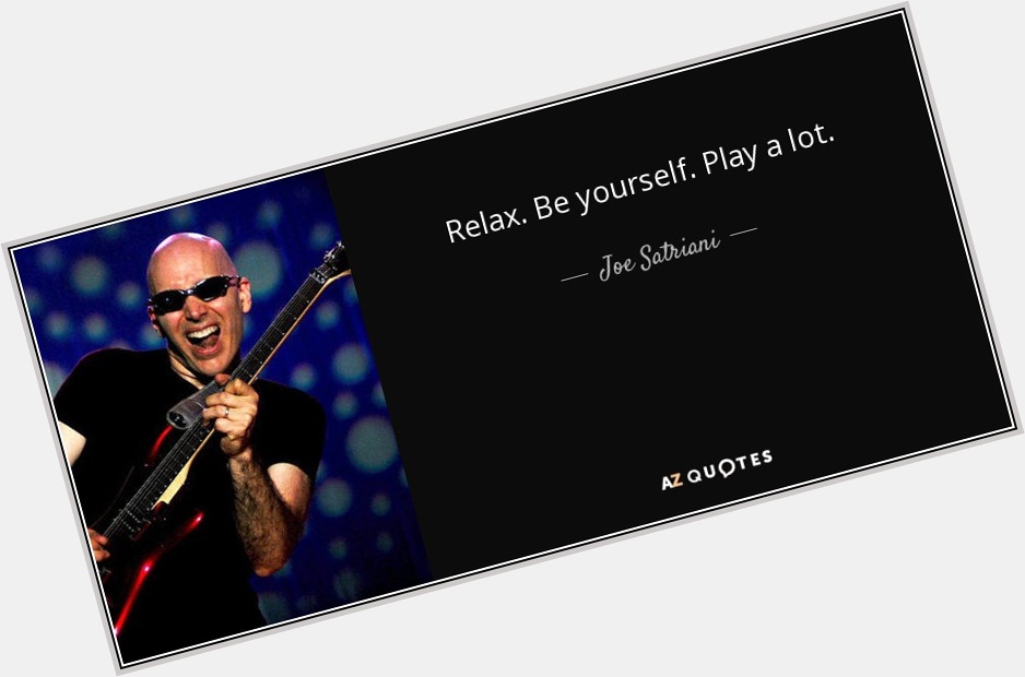 Happy 64th Birthday to Joe Satriani, who was born on this day in 1956 in Westbury, New York. 