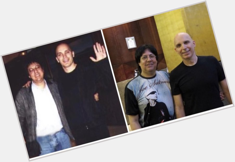 Happy Birthday Joe Satriani ond neighbor as schoolmate ( antigo vizinho e colega de escola junto com Steve Vai 