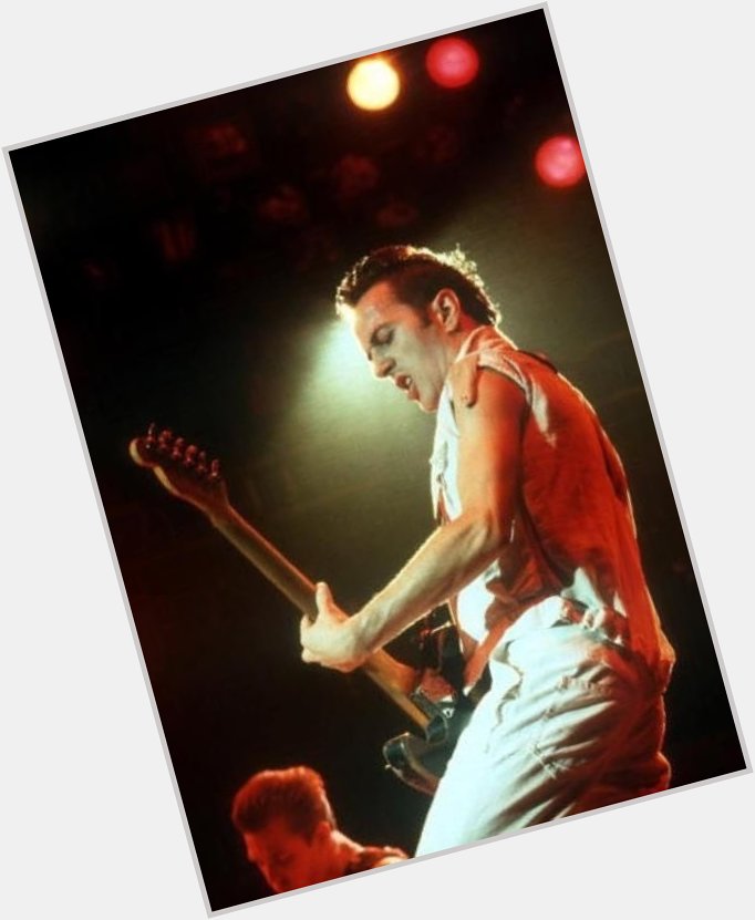 Happy 65th birthday to the biggest inspiration in my life: the late, great Joe Strummer.  