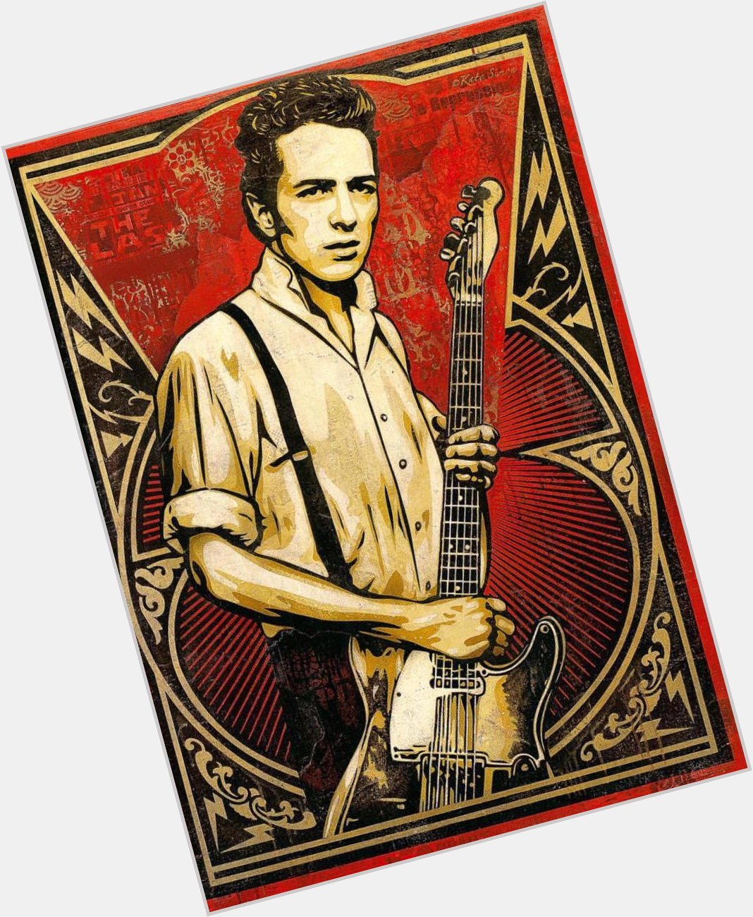 Happy Birthday to the late, great Joe Strummer of The Clash. You are missed... 