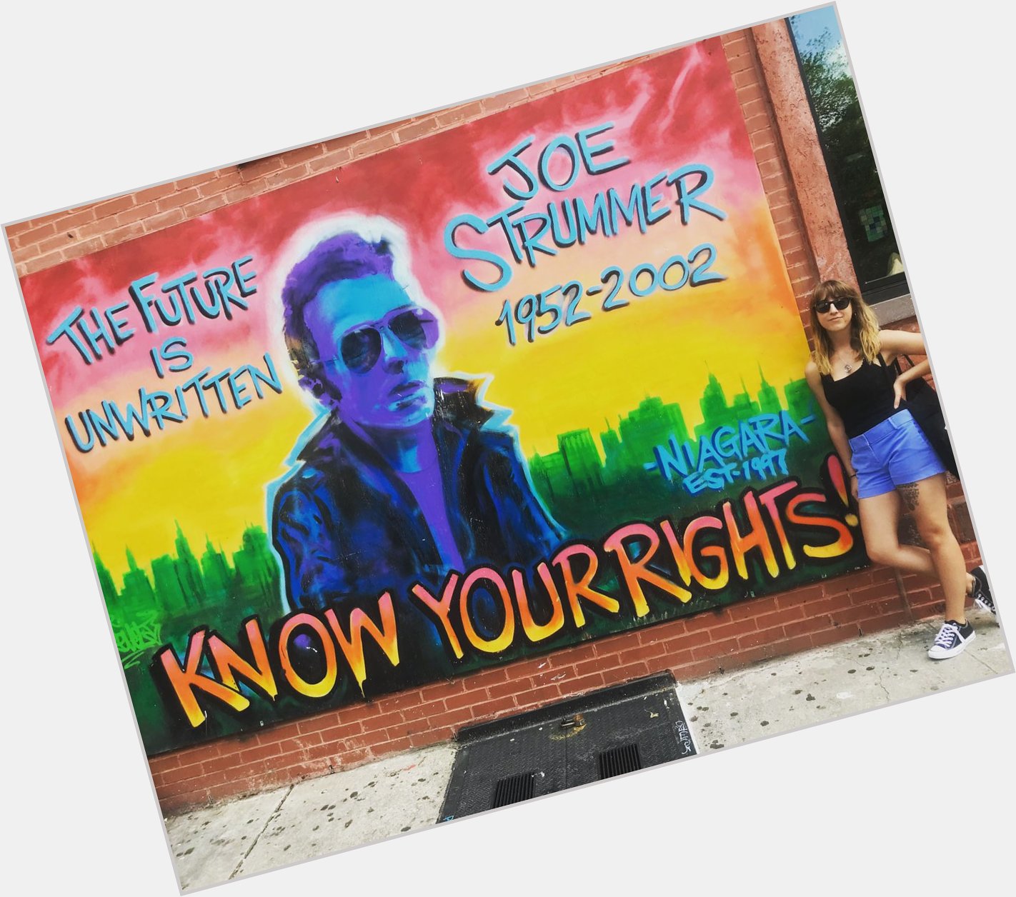 Happy Birthday, Joe Strummer. Know your rights, all three of them. 