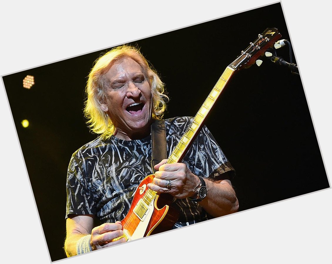 Happy 72nd birthday to Joe Walsh.  Against all odds.  The Eagles\ favorite madman.  Your favorite JW song? 