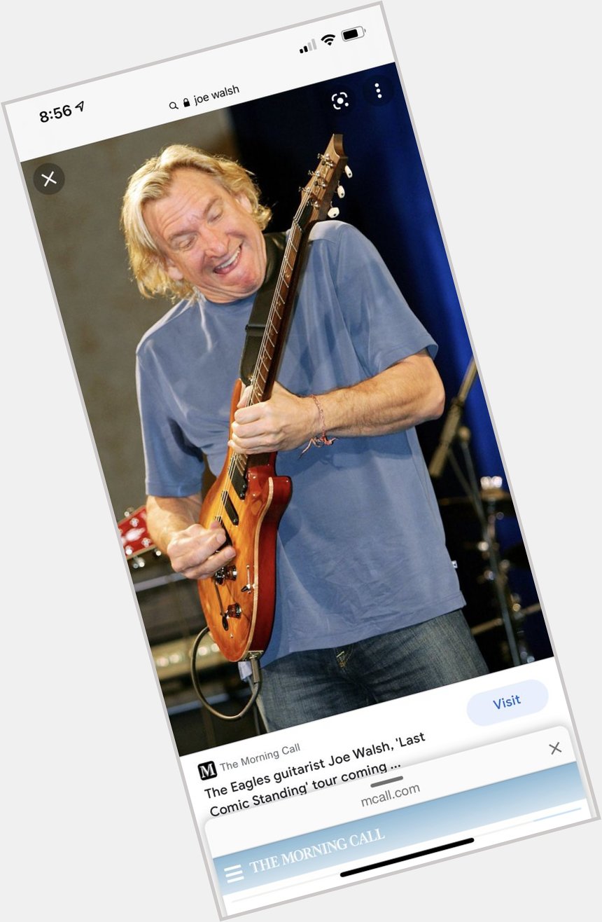 Happy birthday to that other Joe Walsh. Yes, I m a fan. Always have been.  