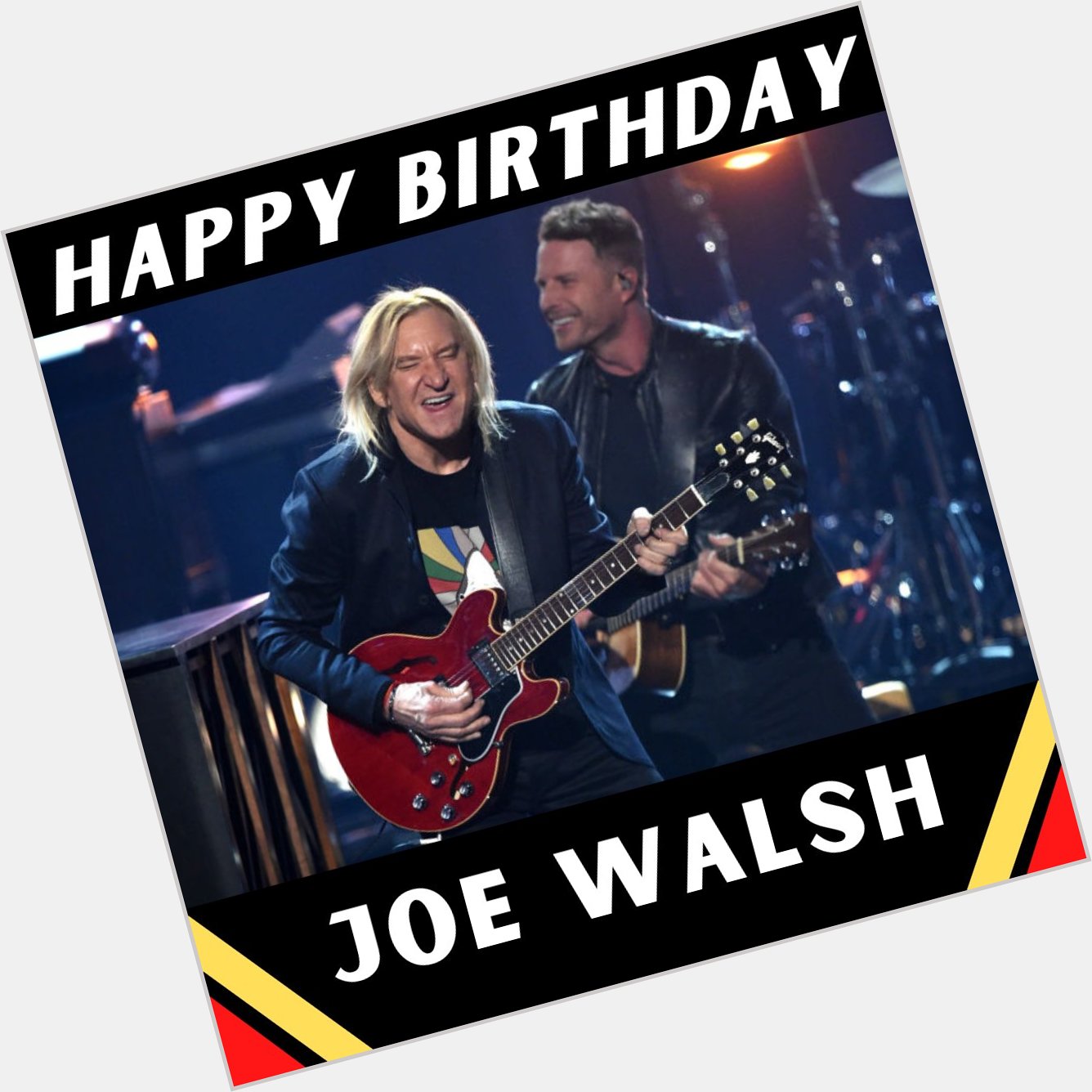 Wishing happy birthday to long-time Eagles guitarist Joe Walsh Photo by Scott Gries/Getty Images 
