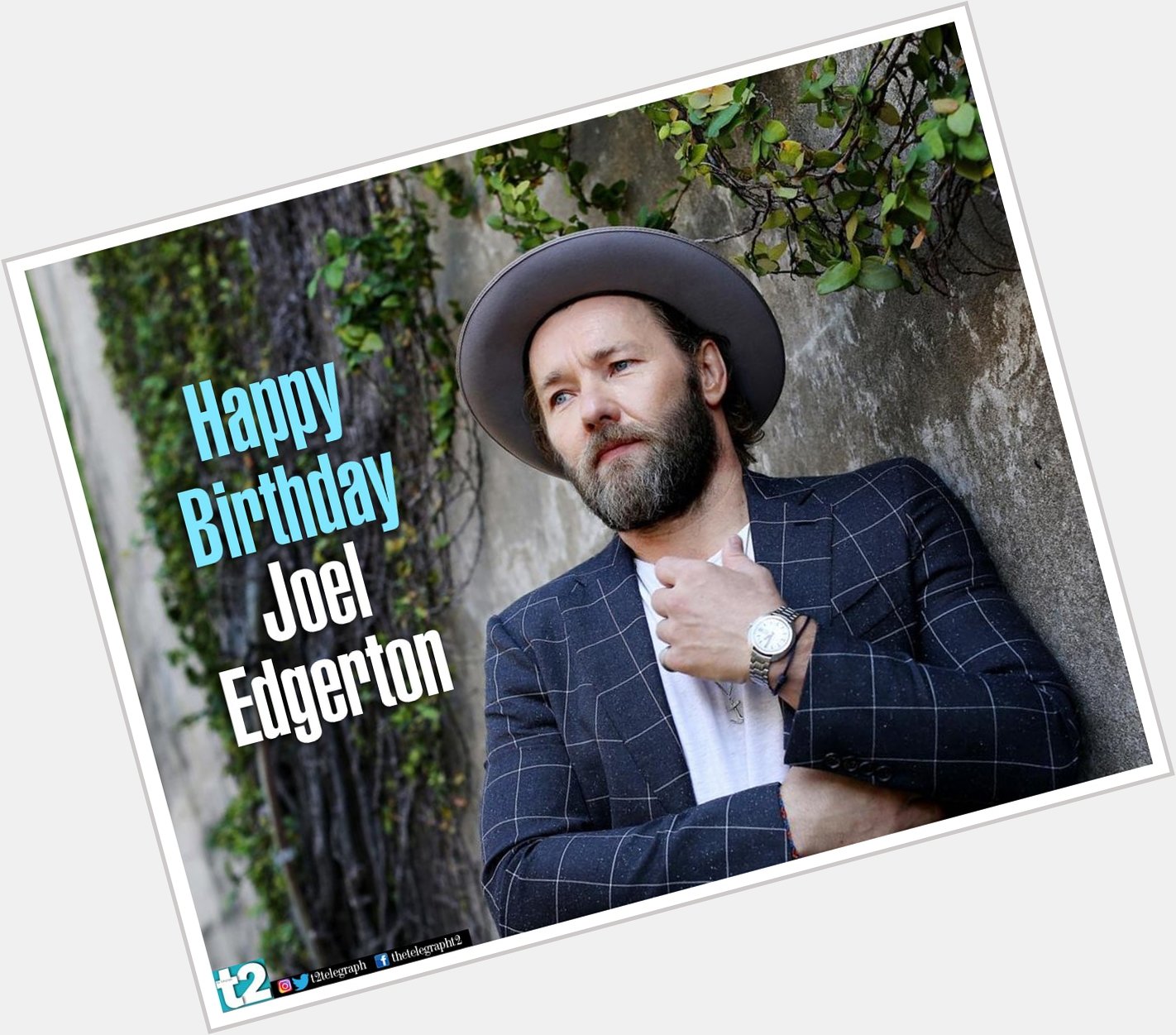 Effective actor. Sensitive filmmaker. Here\s wishing Joel Edgerton a happy birthday! 