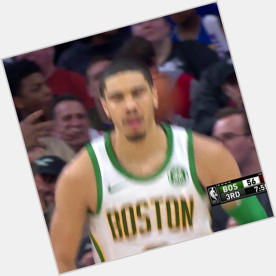 Happy birthday Joel Embiid. Jayson Tatum has a present for you and your boy! 