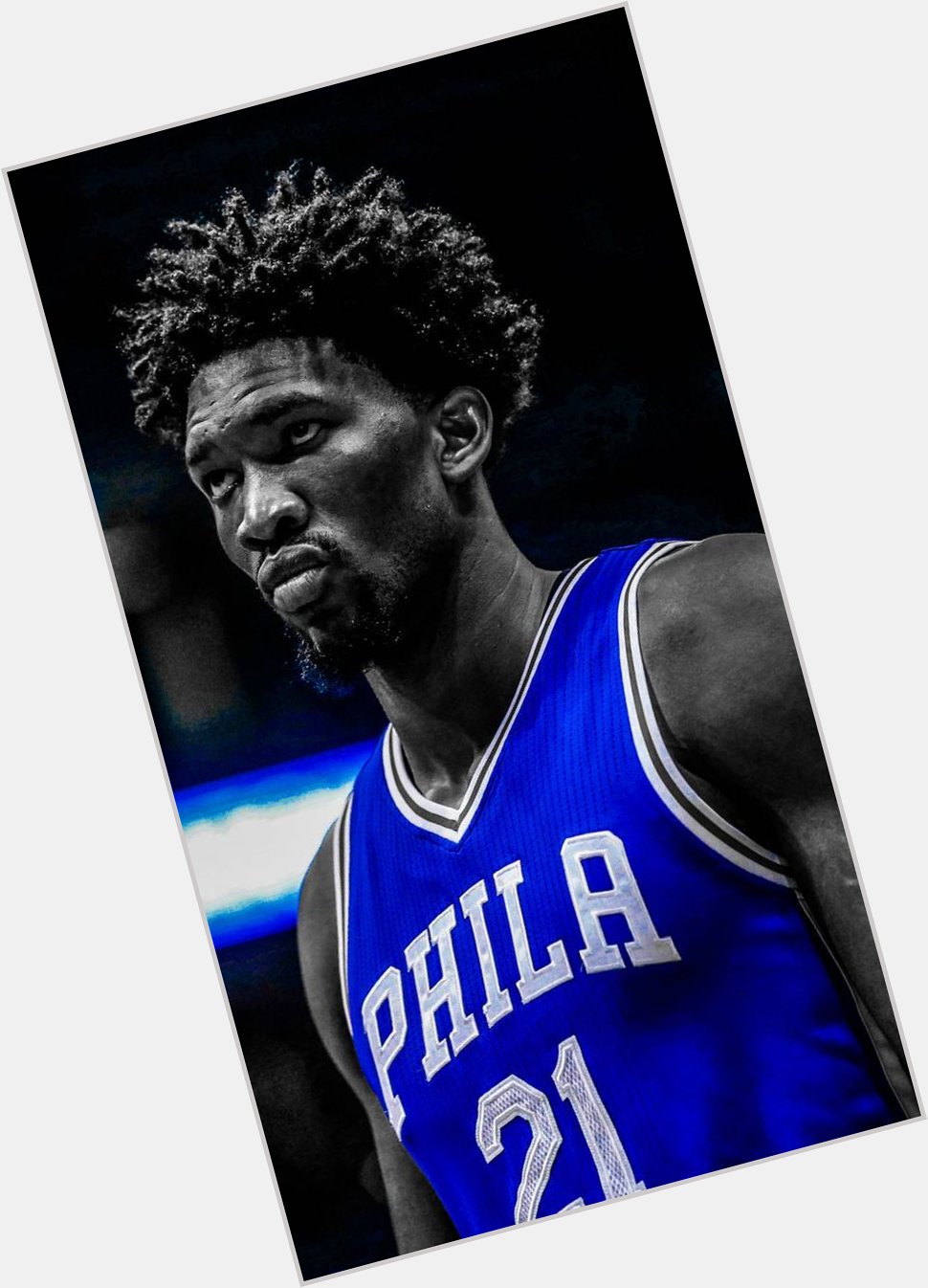 Happy 27th Birthday to the best center in the league, Joel Embiid. 